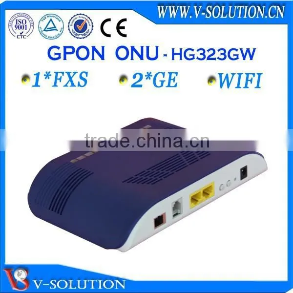 2LAN+1Voice+WiFi GPON ONT Optical Fiber Router Support TR069 and OMCI Management photo-4
