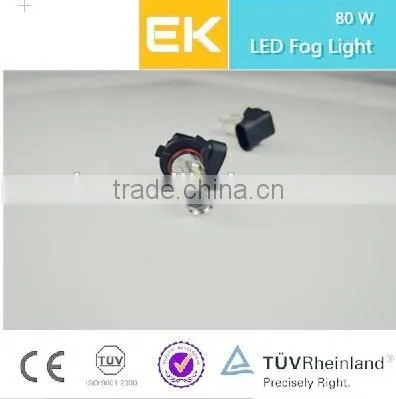 EK LIGHTING LTD 80W 50W Led Fog Light Round Led Led Fog Light Projector h7 Led Fog Light photo-5