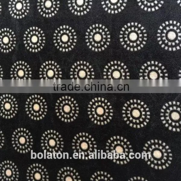 Round Flower Circle Pattern Ks Print Velvet For India photo-3