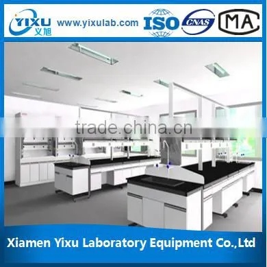 University Wall Bench With Overhead Cabinet and Reagent Shelf photo-2