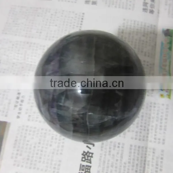 Promoted Customed Hone Decor Natural Fluorite Crystal Ball photo-6