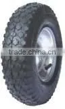 High Quality Wheelbarrow Rubber Wheel 400-8 PU photo-2