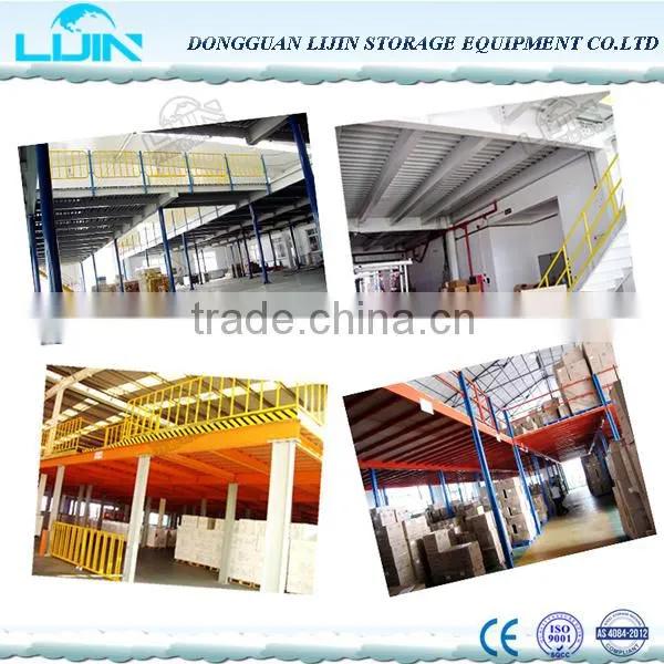 Customized Warehouse Storage Steel Metal Mezzanine Rack Floor photo-5