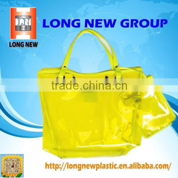 E Cosmetic Travel Clear Pvc Shopping Plastic Bag photo-6