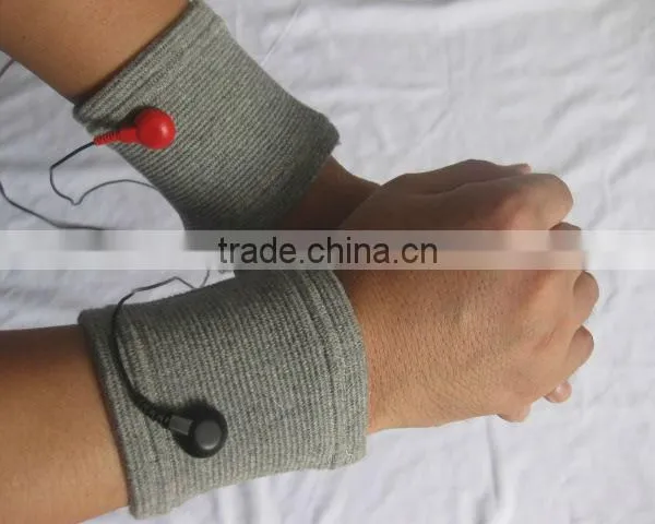 Conductive Silver Fiber Electrode Stimulation Wrist Wrap