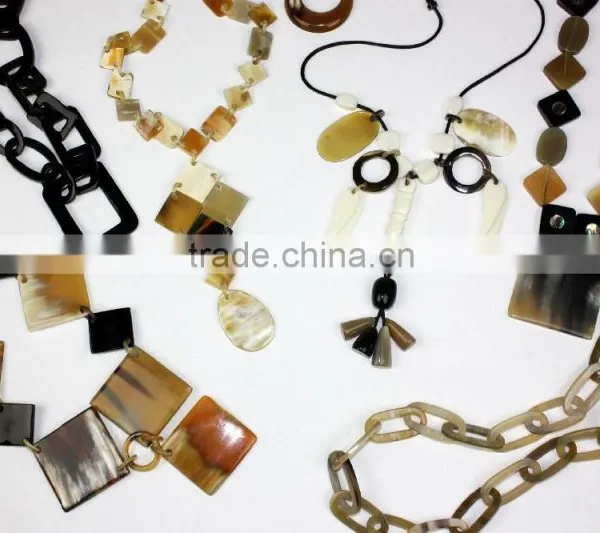 Fashio Necklace/Buffalo Horn Beaded Necklace/Fashion Jewelry/Latest Model Pendant Necklaces photo-6