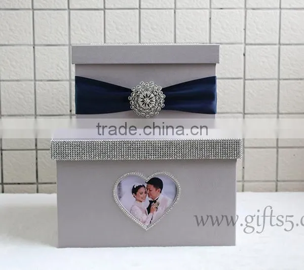 Luxury Wedding Card Boxes With Photo Frame for Best Wedding Gifts photo-2