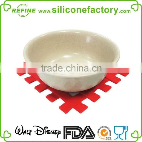 100% Food-grade Heat-resistence Hollow Silicone Mesh Mat photo-6