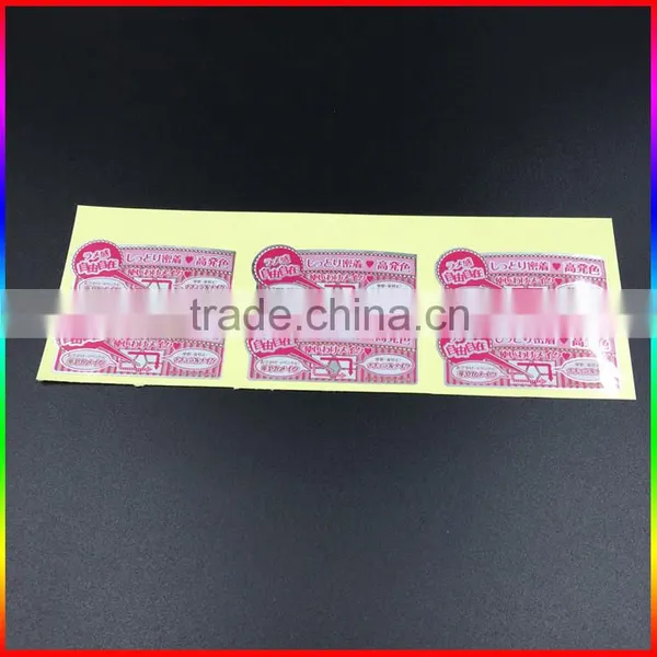 Custom Self-Adhesive Aluminum Sticker Label Laminated Silver Foil Paper Stickers photo-2