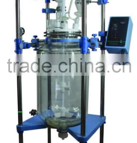 Jacketed Glass Reactor 10L