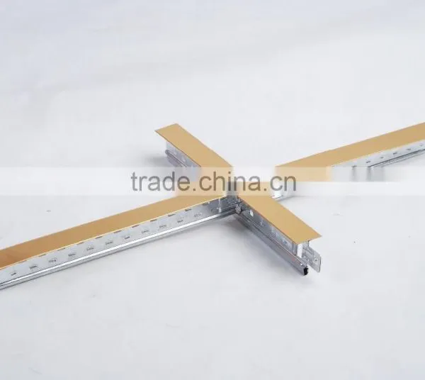 Hot Sale in Iraq H38 Wooden Color Ceiling T-bar photo-2