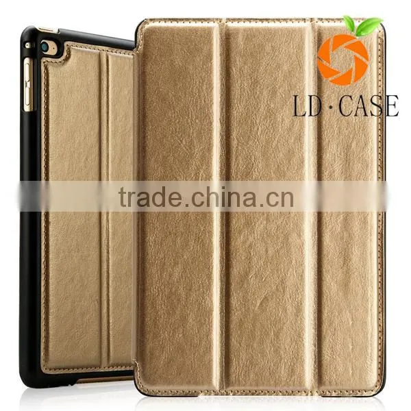 Business Style Leather Flip Cover Auto Wake/ Sleep Smart Case for Ipad Air photo-5