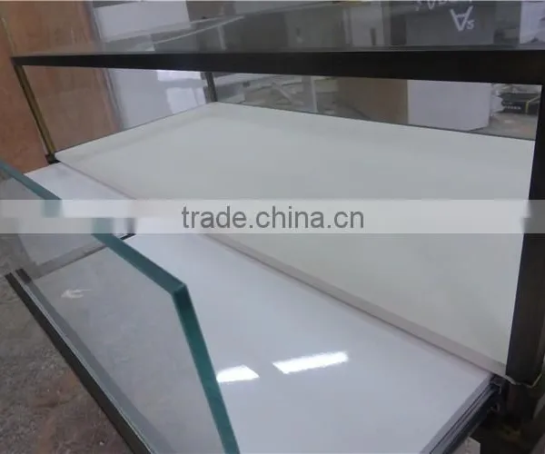 Hot Sale Floor Standing Metal Jewelry Display Cabinet /stailess Steel Jewelry Display Counter photo-3