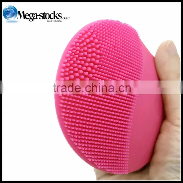 New Charcoal Deep Clean Pore Face Wash Soft Facial Cleansing Mild Fiber Brush photo-2