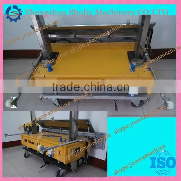 2014 promotion wall plastering equipment automatic wall plastering machine