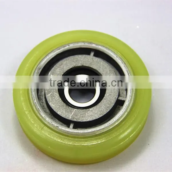 Good Quality Hot Sale 76*22*6203 PU Escalator Spear Step Roller photo-3