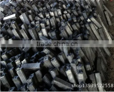 High temperature machine-made charcoal wood