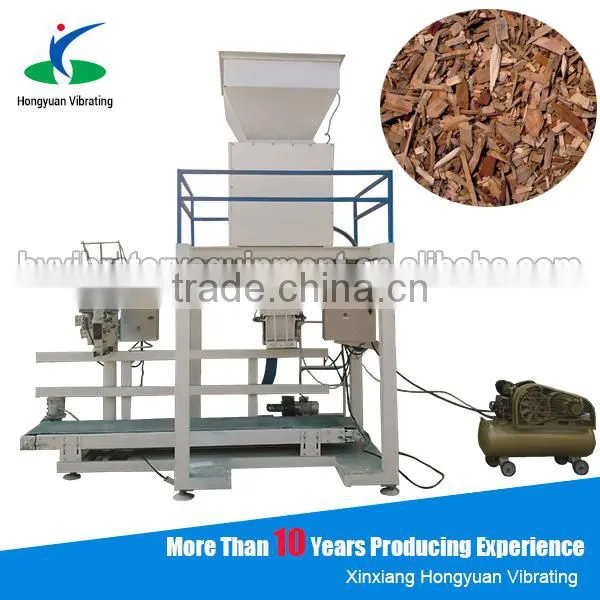 Auto Sealing PP Woven Bag Wood Shavings Bagging Machine