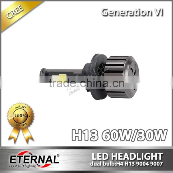 Universal Size LED Headlight Bulb Replacement H1 H3 H4 H7 H11 H13 9005 9006 880 D2S Car Automotive Led Headlight Bulb Kit photo-5