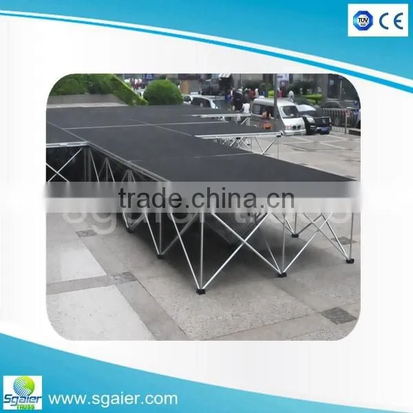 4ft x 4ft Heavy Duty Heighten Riser Portable Stage photo-4