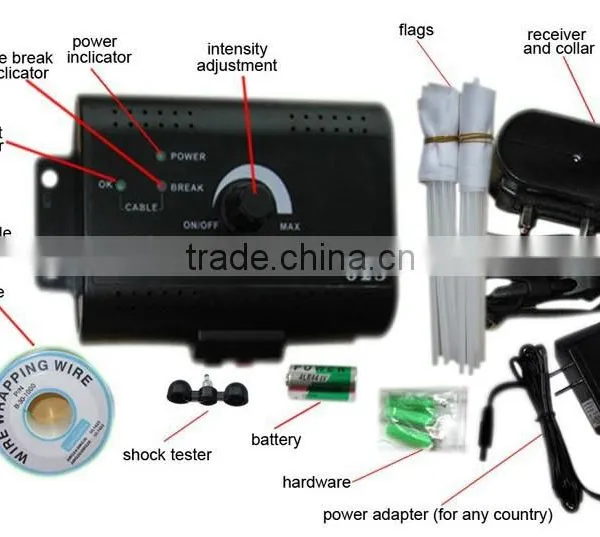 Waterproof and Rechargeable Electronic Dog Fence With Adjustable Collar photo-6