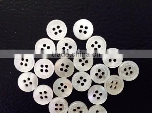 New Whitelip Mop Shell Shirt Buttons for Garment Accessories photo-2