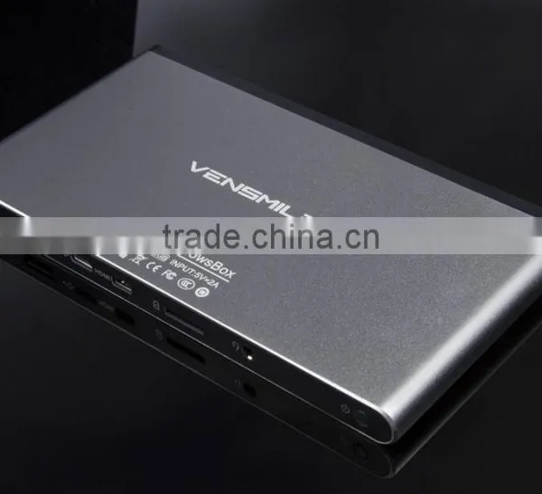 Vensmile IPC0002 W10 Intel Quad Core 2GB 32GB Window 8.1 OS Wintel TV Box Mini Smart PC photo-3