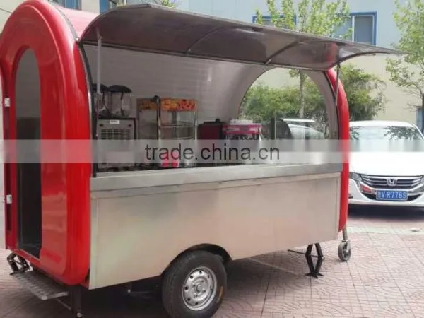 Factory Direct Sale Favorable Price High Quality Mobile Food Cart Trailer photo-3