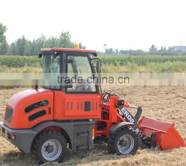 Everun Hoflader ER08 Mini Loader With New Cabin/Quick Hitch for Sale photo-6