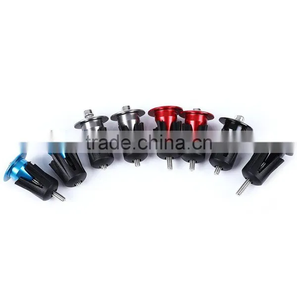 WAKE Paired Aluminum CNC Handlebar Plugs Super Light MTB and Road Bicycle Handlebar Sets 4 Colors photo-5