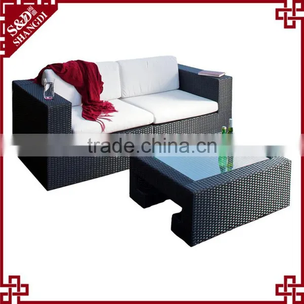 Used Home Bar Furniture Wholesale Rattan Hand Craft Simple Design Sofa Set photo-2
