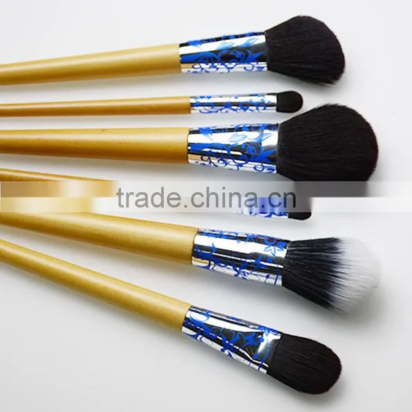 2016 Customized Logo Makeup Brushes With Wooden Handle photo-6