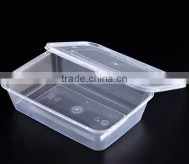 750ml PP Plastic Microwave Fast Food Container photo-3