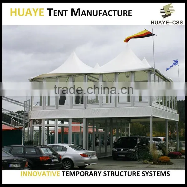 Luxury Modern Tent Design Double Floor Tents for Events Two Storey Tent photo-5