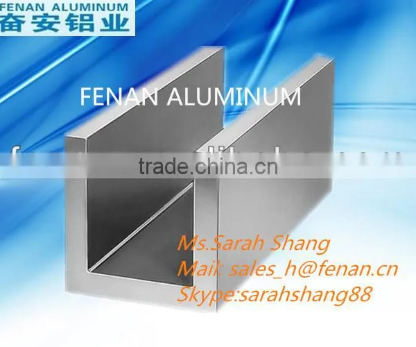 Top Selling Prime Quality Customized Aluminum U Channel Profile photo-2