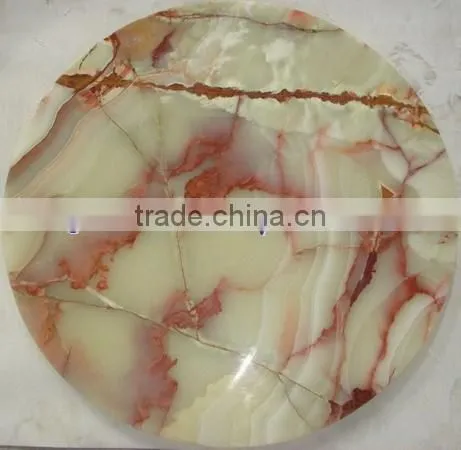 NATURAL STONE GREEN ONYX TABLE TOPS COLLECTION photo-2