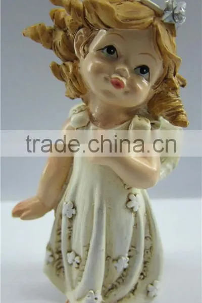 Resin Small Young Girl Figurine photo-2