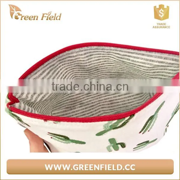 Fashion Women Zipper Cosmetic Case Bag Trendy Wash Makeup Bag photo-2
