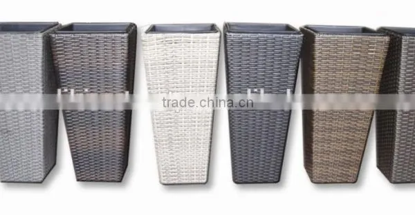 Garden Rattan Flower Pot photo-3