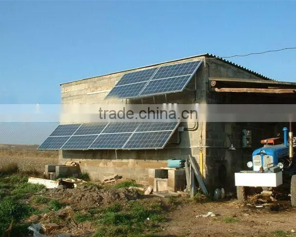 Complete With Battery and Brackets Portable Solar Power Supply System 10000w photo-5