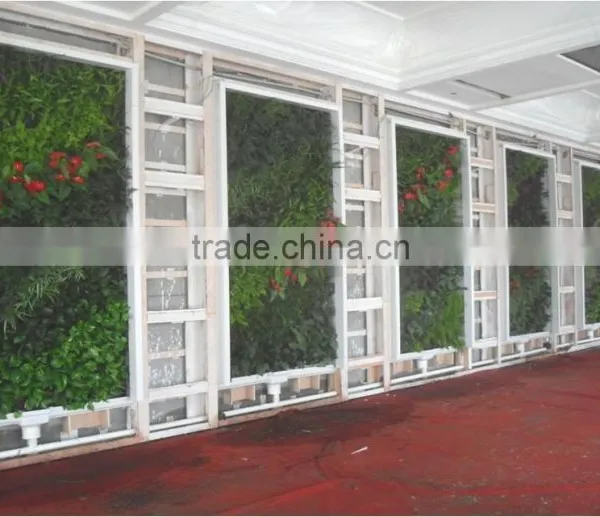Artificial Eco-friendly Green Wall Fake Grass Wall for Home Decor photo-3
