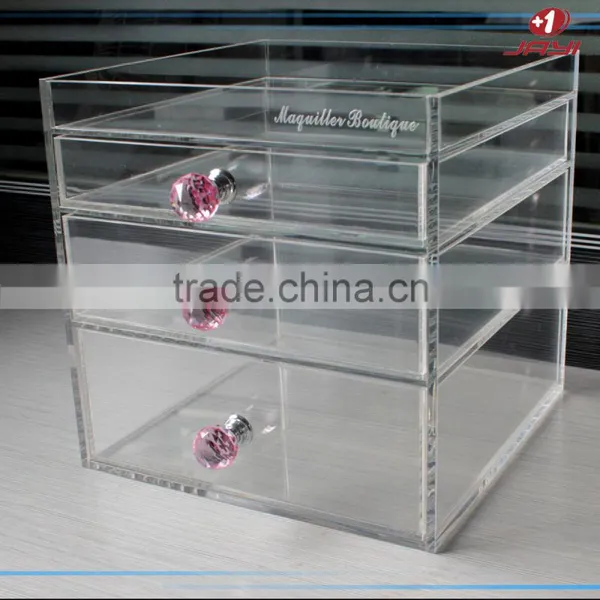 Hot Sale China Factory Clear Acrylic Jewelry Display Case With Logo photo-3