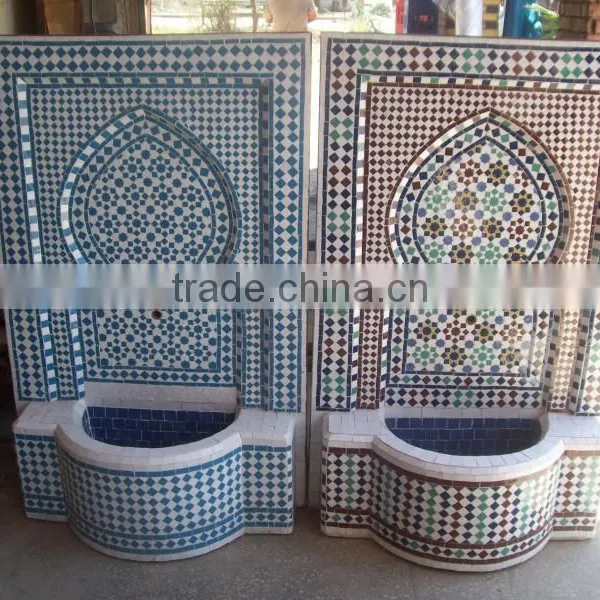 Indoor and Outdoor Decor Marble Moroccan Fountain for Sale photo-3