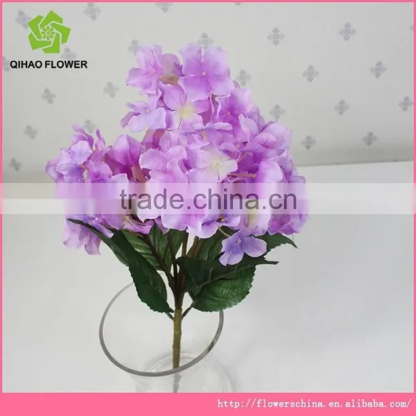Cheap Short Hydrangea Artificial Hydrangea Bouquet Decorative Landscaping Hydrangea Bouquet photo-6