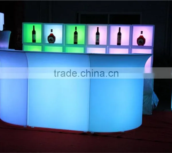 Led Furniture/led Cubic Tank / Led Cube Plastic Cube Shelves photo-2