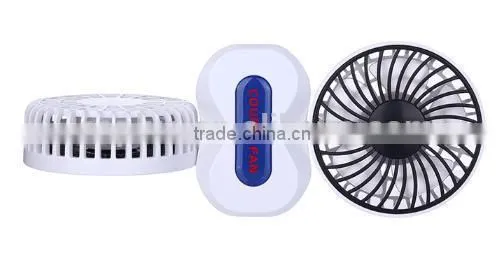 USB Desktop Folding Fan, Portable Office Couple Double Headed Small Fan LS Eplus photo-3