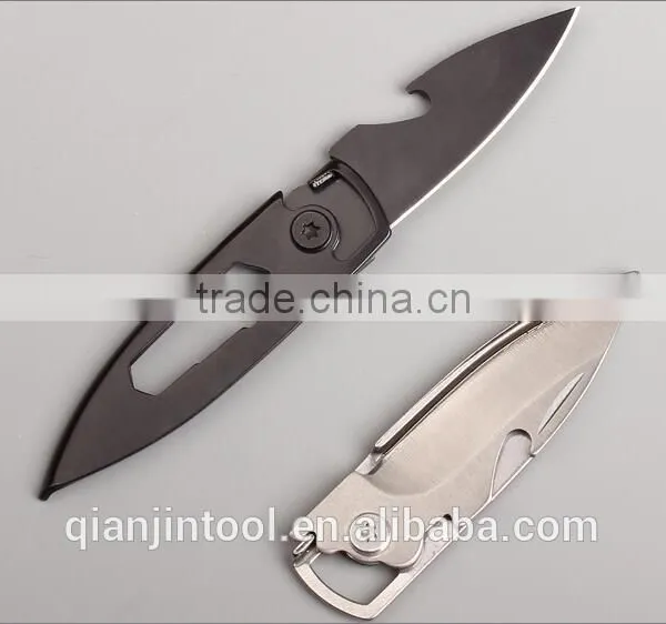 QJT-K02 Hot Sale Keychain Design Camping Knife Multi Function Outdoor Knife