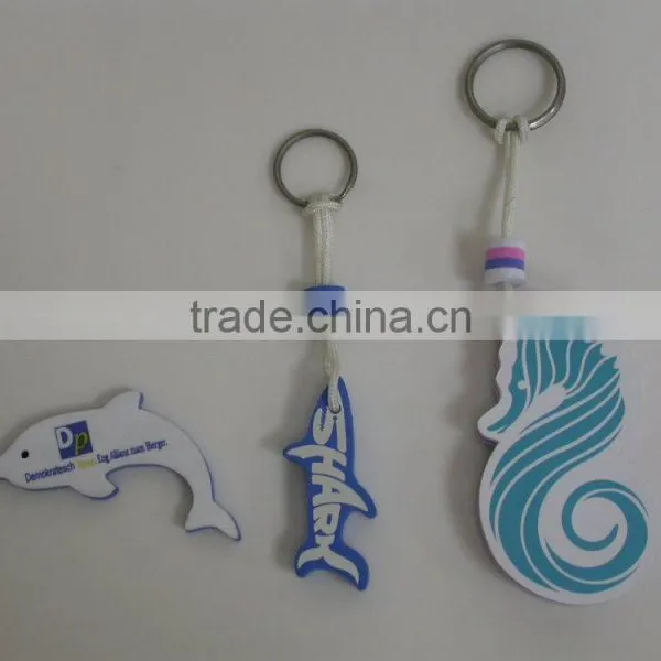EVA FOAM FLOATING KEY HOLDERS, FOAM KEY CHAINS photo-2