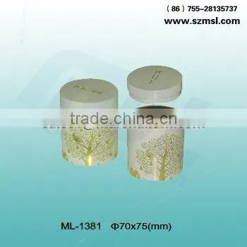 Round Tea Tin Box