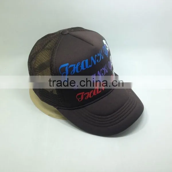 Baseball Mesh Hat /cap And Sponge Trucker Hat With String & Rope photo-2
